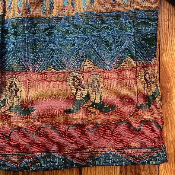 Vintage Western Tapestry Coat - Picture 7 of 10